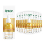 Simple Super Glow+ Bi-phase Serum 30ml 10 Pack Glow Boost