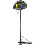 2.3-3m Basketball Hoop And Stand | Black