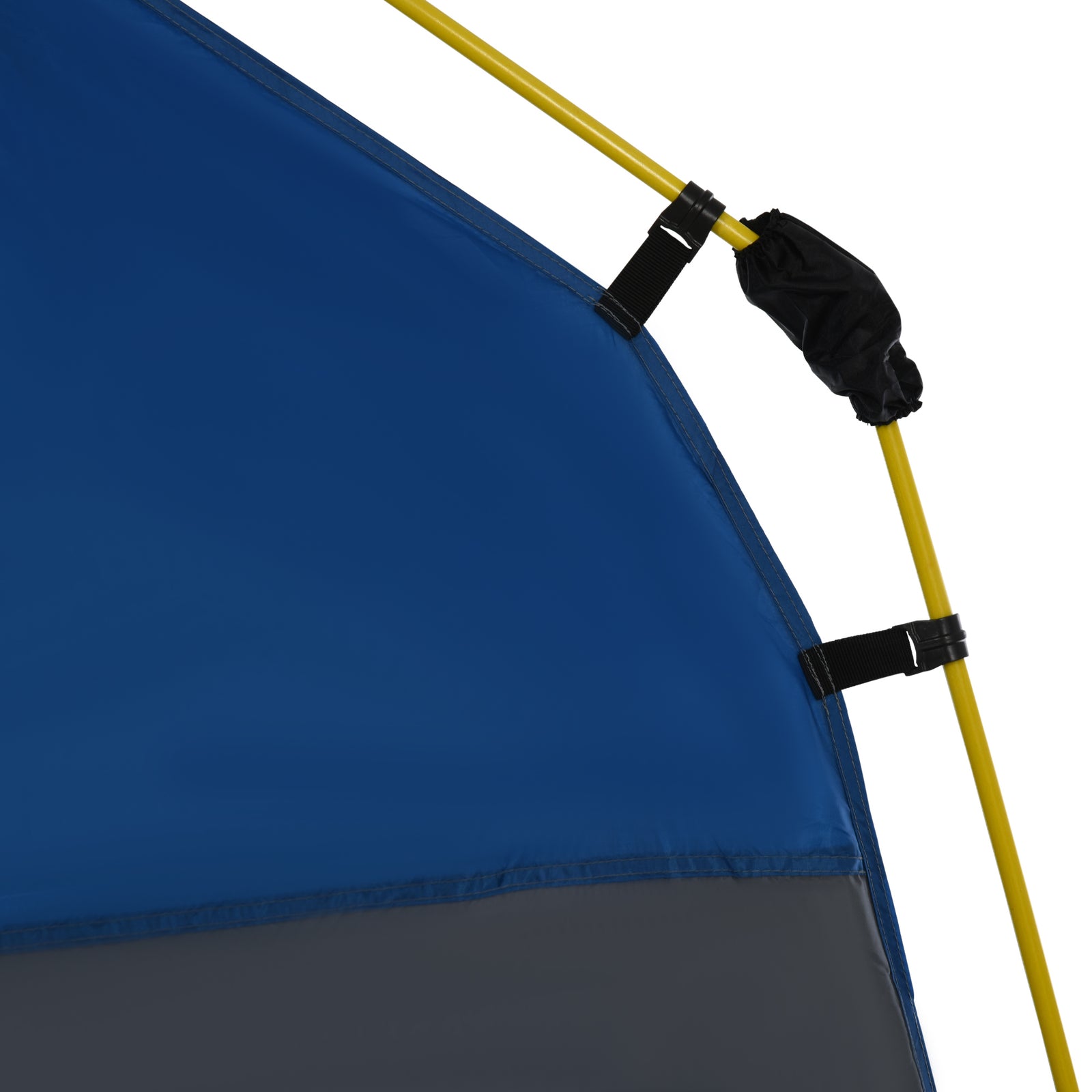 4 Man Pop Up Tent Automatic Camping Backpacking Dome Shelter | Gray