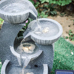Water Fountain Rockery Decoration Solar Powered Outdoor