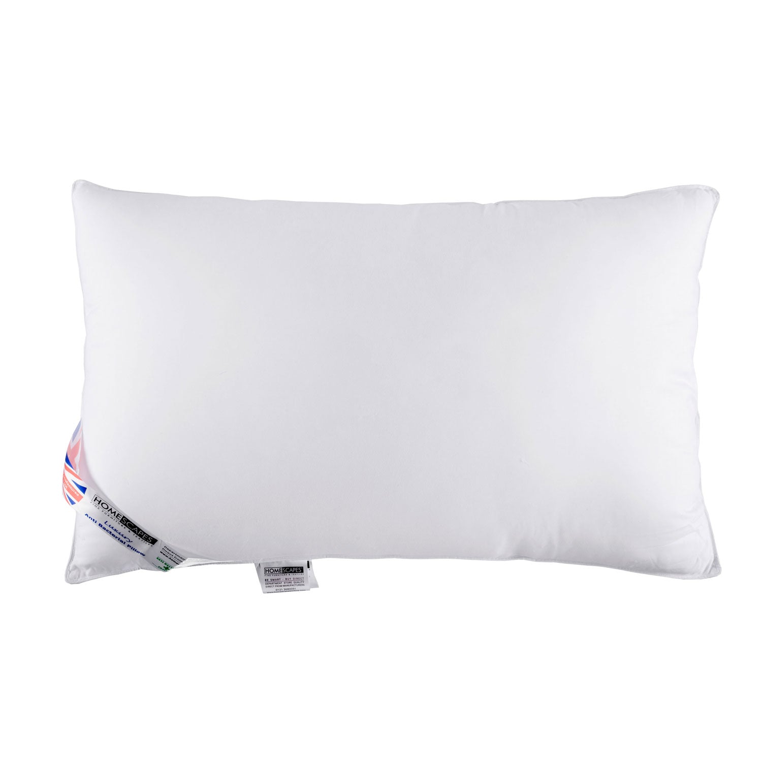 Anti Bacterial Pillow Super Microfibre Extra Fill, 48 X 74 Cm