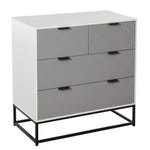 Modern Chest Of 4 Drawers Sideboard Dresser Bedroom