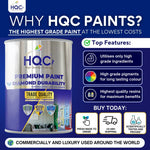 HQC Paints Smooth Masonry Paint -  Weatherproof & Long-lasting Protection For All Exterior Walls