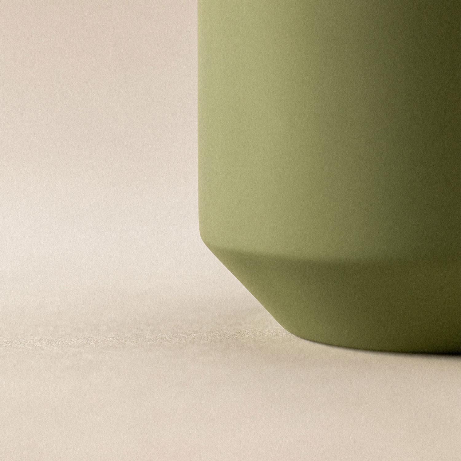 Toothbrush Holder, Big Capacity, Durable, Polyresin, Sand, Saona