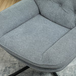 Accent Chair With Water-repellent Chenille Fabric