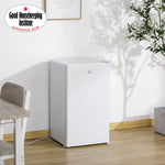 91l Freestanding Under Counter Fridge With Reversible Door | One Size | White