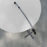 2.7m Cantilever Banana Parasol W/ Cross Base