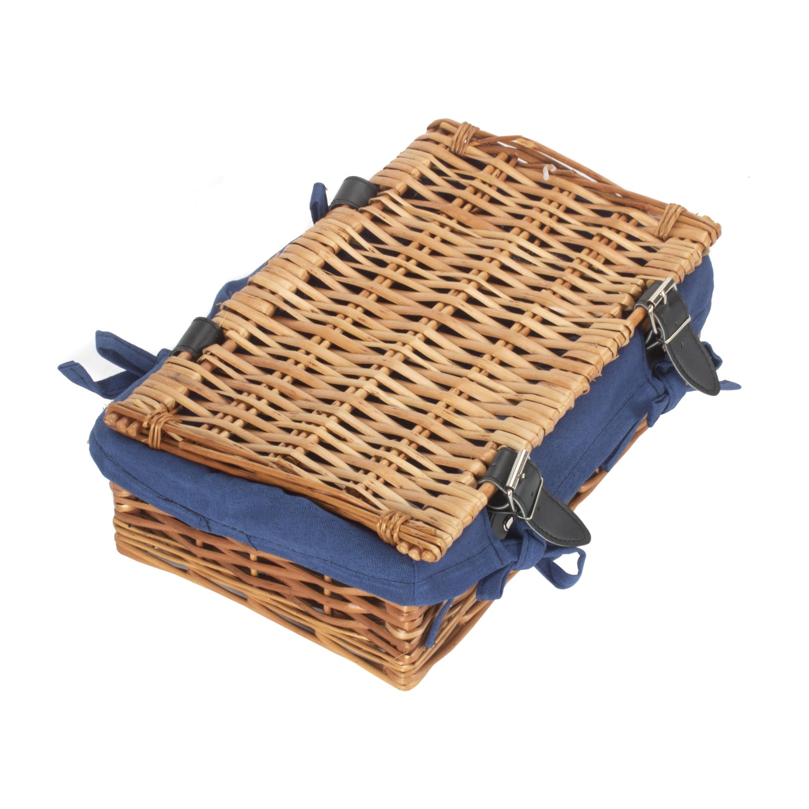 Wicker Small Packaging Hamper | Blue