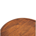 Solid Wood Chestnut Plate Coffee Table