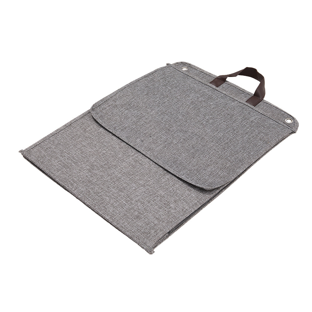 Foldable Washable Hanging Laundry Basket | Grey