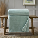 Hardwick Heavyweight Supersoft Fleece Throw | 150cm x 180cm | Green