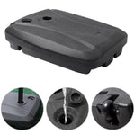 Hdpe Water And Sand Filled Freestanding Parasol Base With Wheels