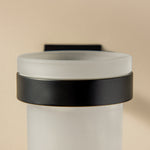 Wall-mounted Toothbrush Holder, Self-adhesive, Black, Stick Collection