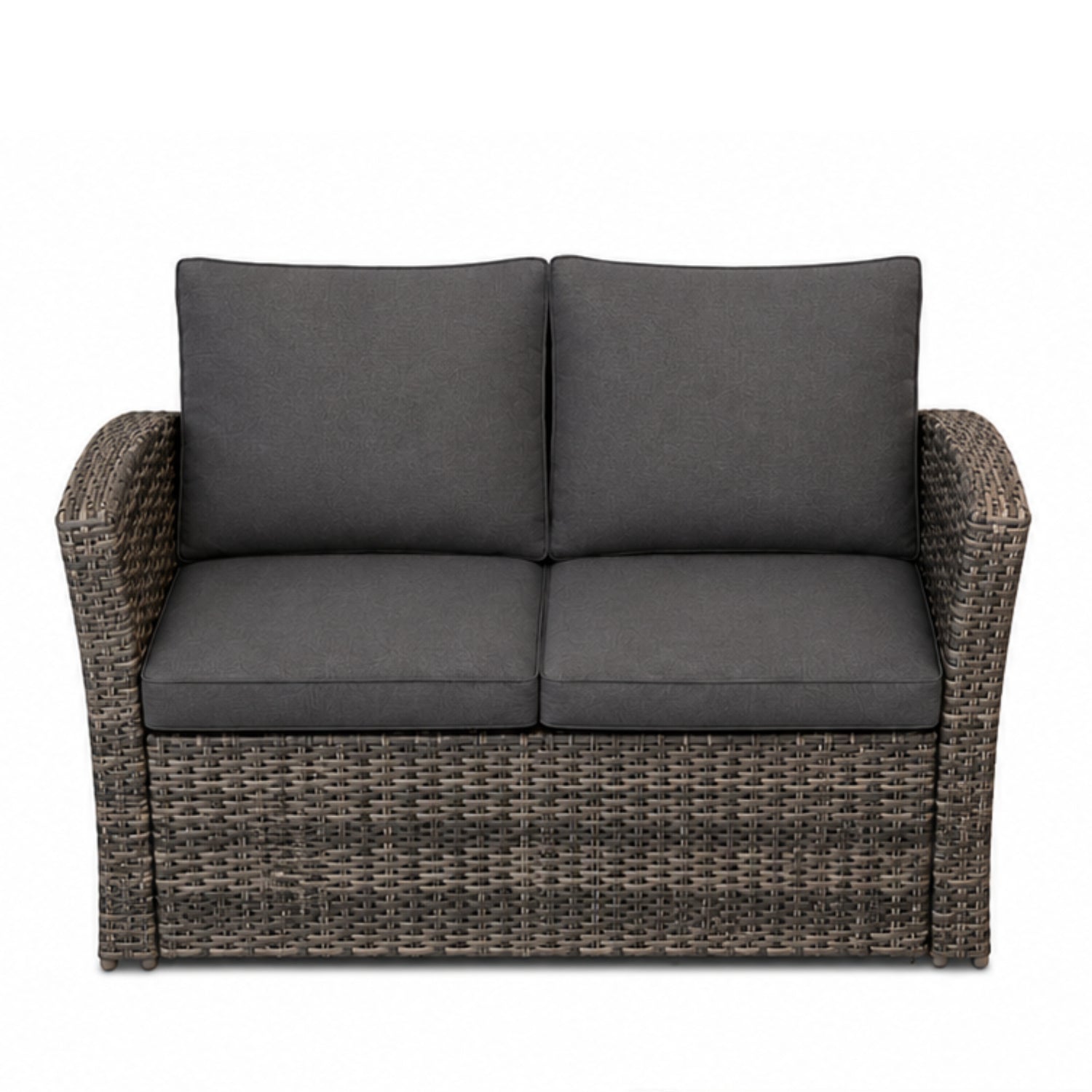 Wilmslow 4-seater Rattan Sofa Lounge Set For Outdoor Comfort | Grey