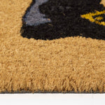 HOMESCAPES 'santa Stop Here' Rubber & Coir Doormat, 40 X 60 Cm