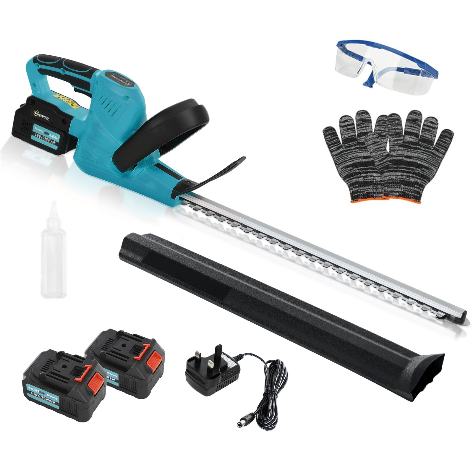 Cordless Hedge Trimmer, 51cm Blade