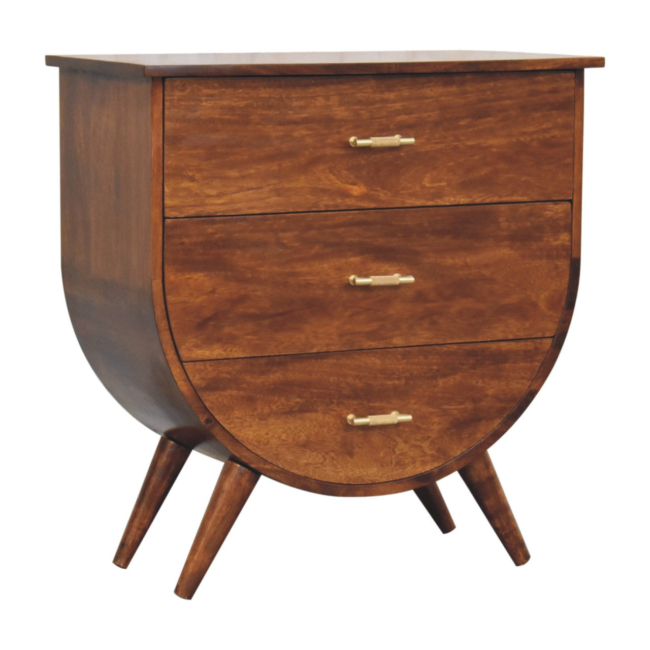 Solid Mango Wood Agra Chest Of Drawers