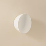 Towel Hook, Coat Hook, Round Handle, Round Knob, White, Geyser Collection