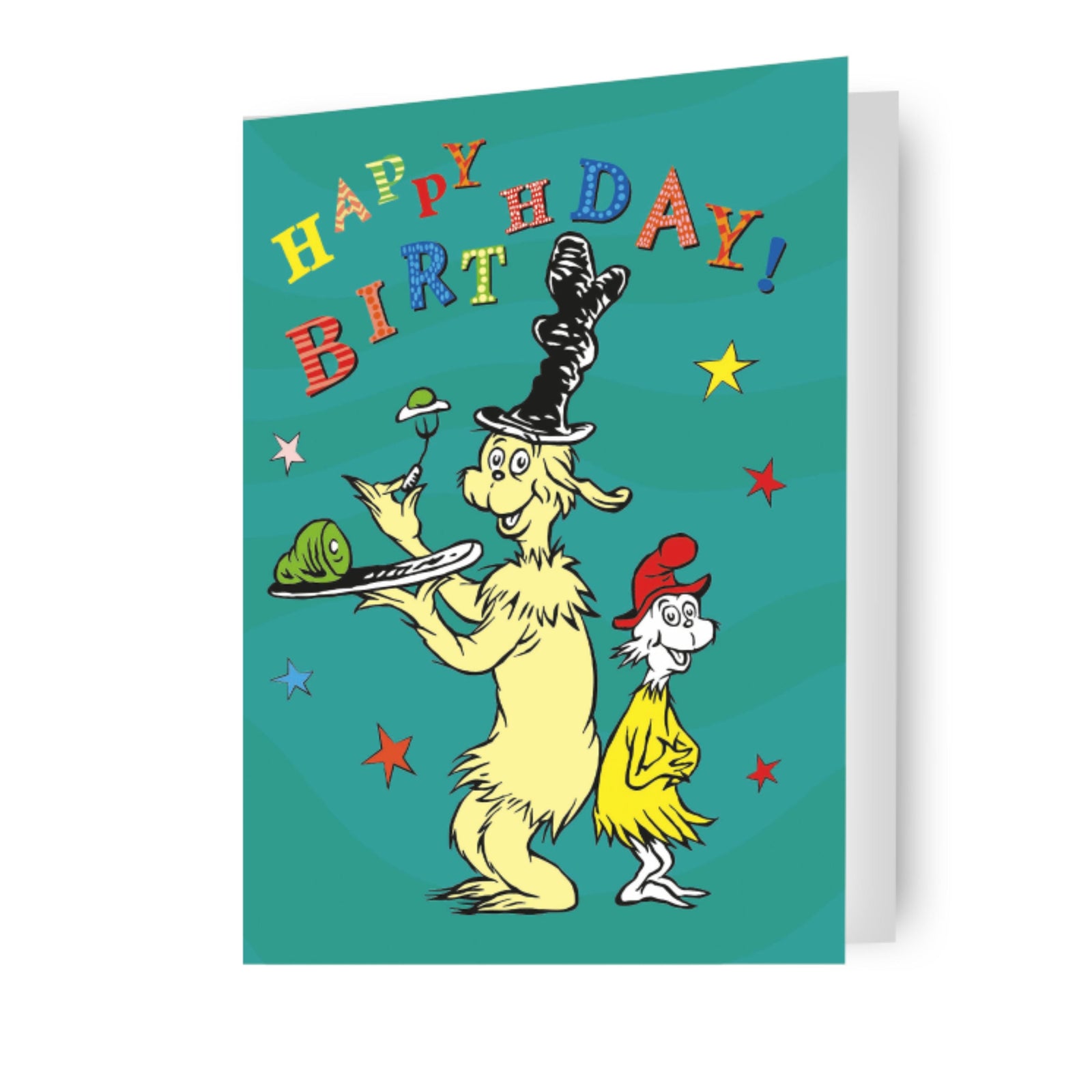 Cat In The Hat' Birthday Card Official Product