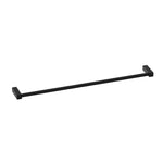 Towel Rail, Black Matt, Wall-mounted, 60 Cm. Collection Metric