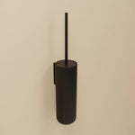 Toilet Brush, Screw-in Or Self-adhesive, Matt Black, Next Collection