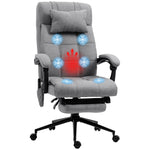 Fabric Office Chair Vibration Massage
