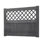 120cm W X 90/120cm H Rhombus Garden Wood Fence Gate | 90cm
