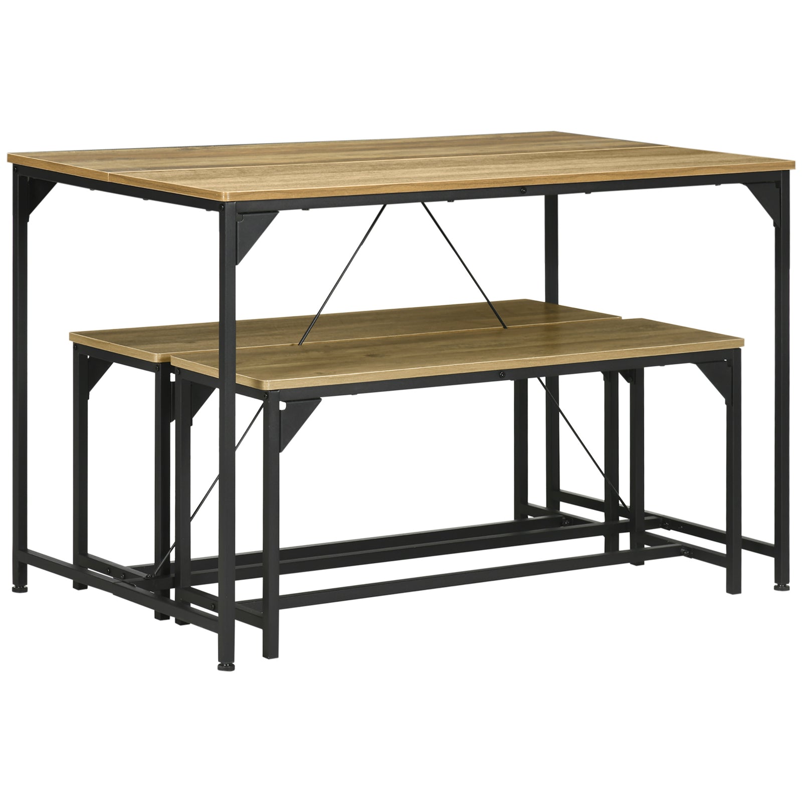Modern Dining Table Set For 4 Space Saving Breakfast Table