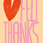 Thank You Card Official Product