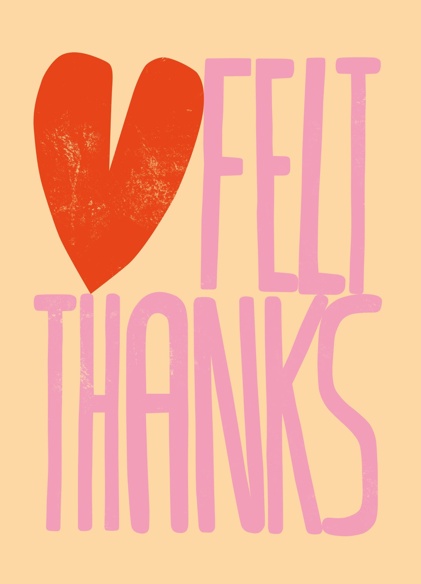 Thank You Card Official Product
