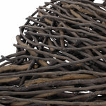 Wicker Rustic Willow Heart Decor