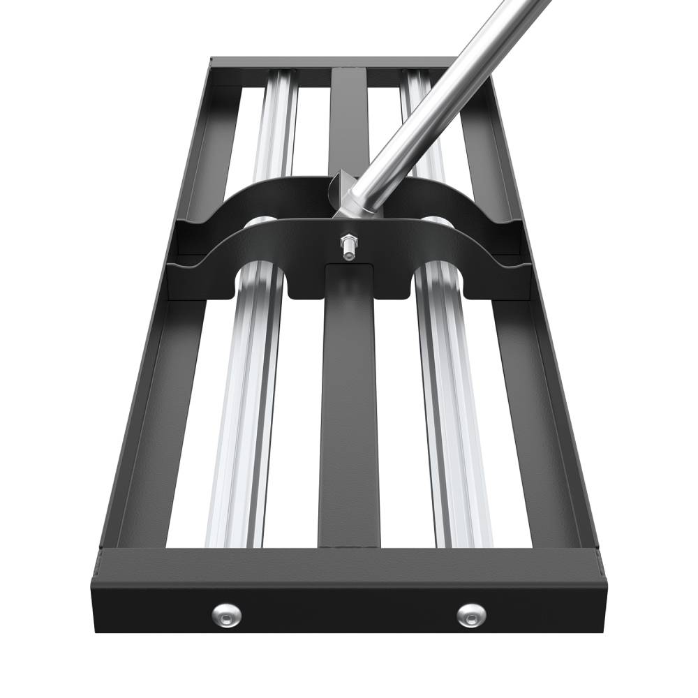 Garden Lawn Levelling Rake With Aluminium Alloy Rollers