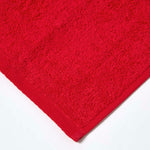 Gingerbread Man Embroidered 100% Cotton Christmas Hand Towel | Hand Towel | Red