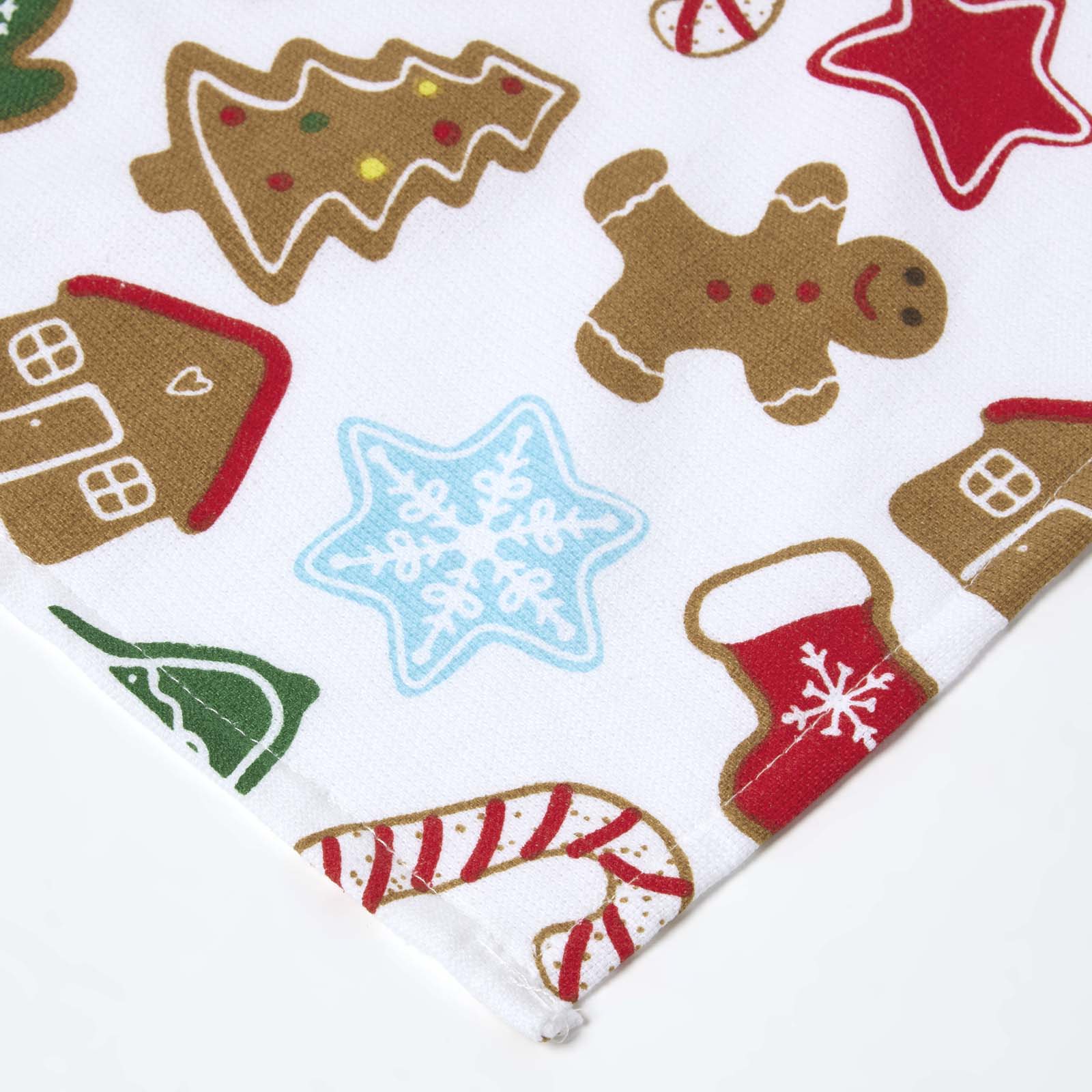 Gingerbread House Christmas Tea Towel