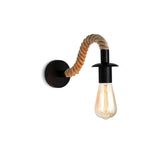 Bath Plus TB+ Vintage Hemp Rope Industrial Wall Light