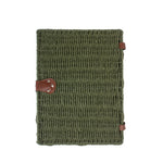 Green Twisted Paper Rope Storage Basket | Large | Green