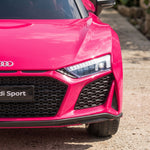 Licensed Audi R8 Spyder 12v Electric Car For Kids With Remote | Pink