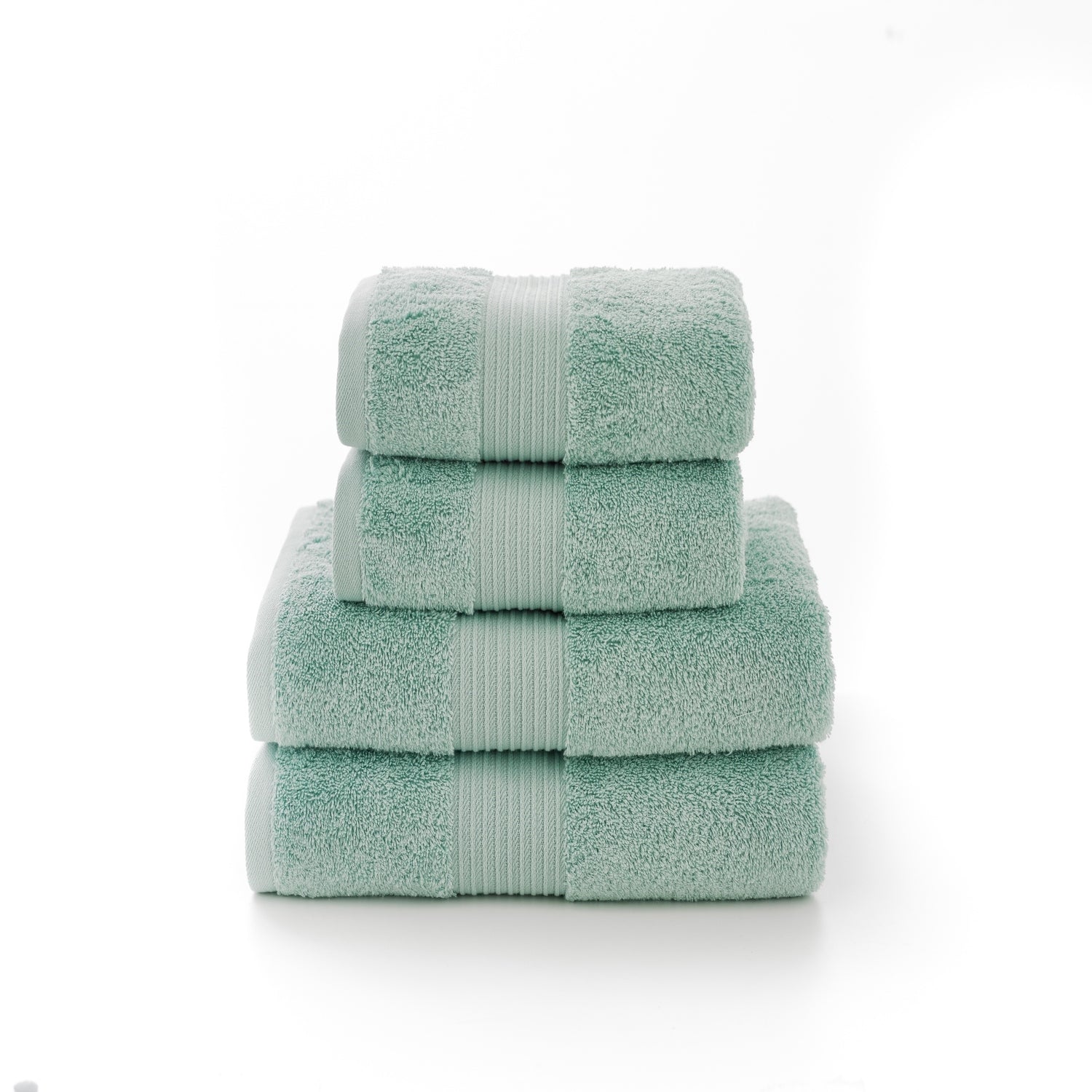 Bliss Pima Supersoft Ultra Absorbent Cotton Towels | Bath Towel | Green
