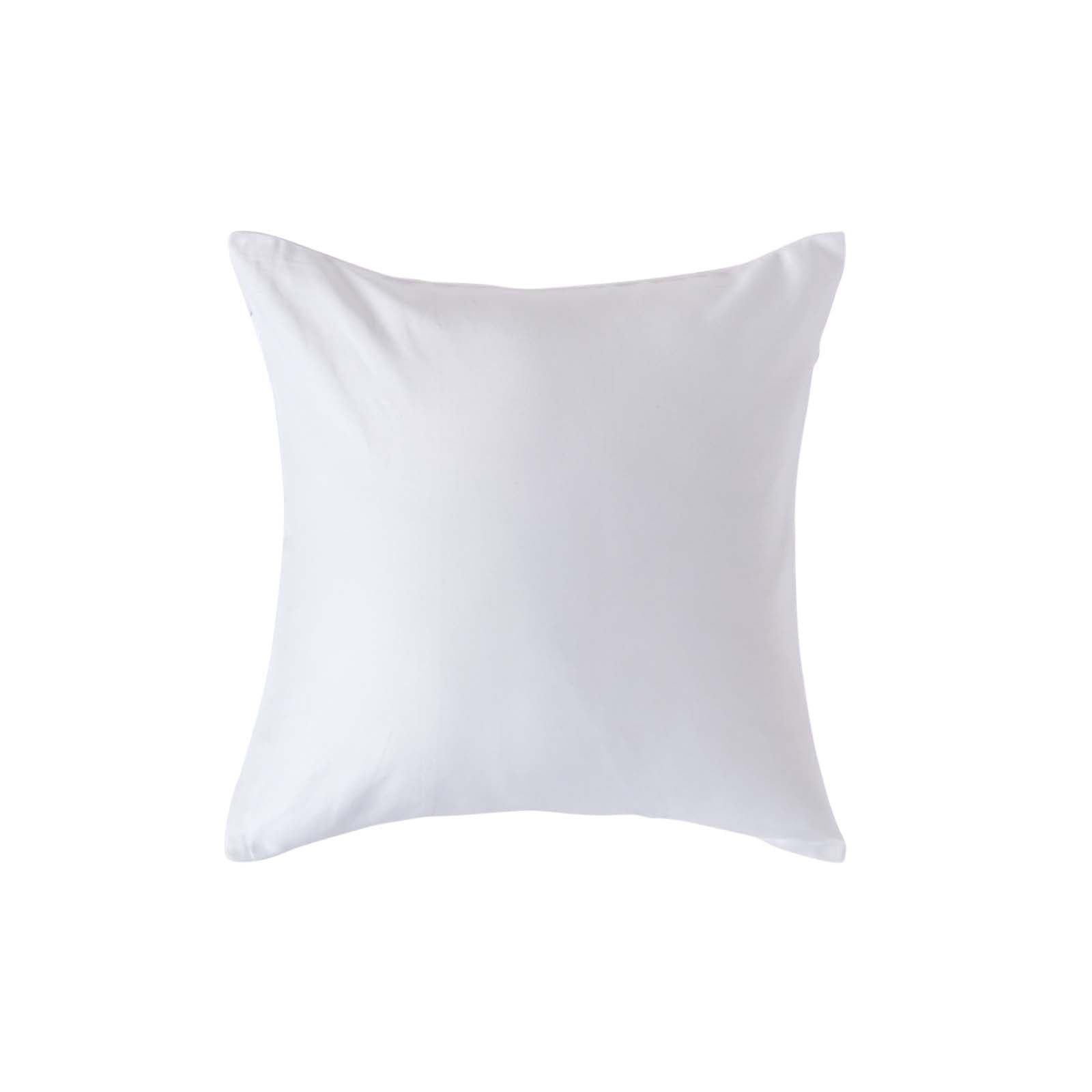 Organic Cotton European Size Pillowcase 400 Tc | 40cm x 40cm | White