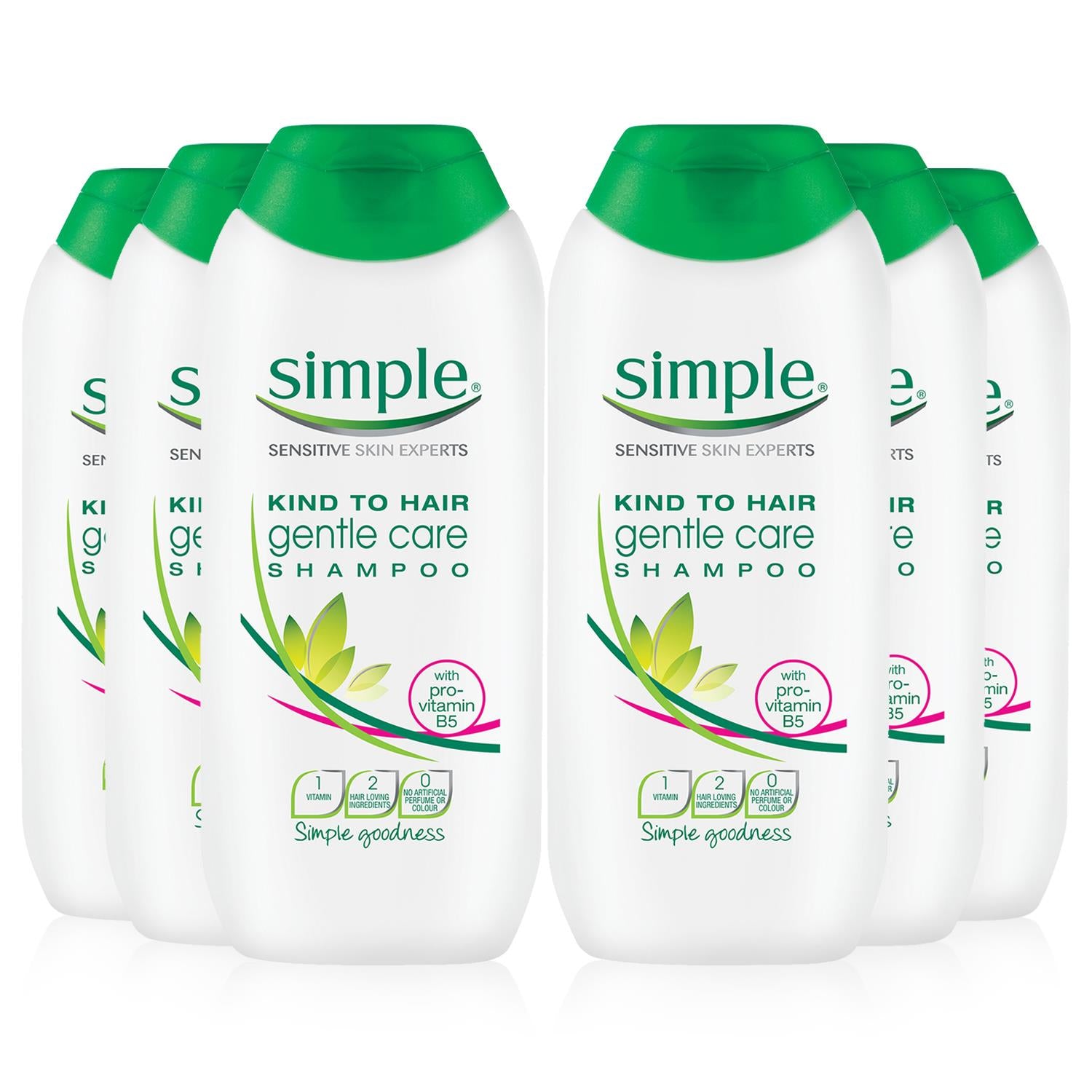 200ml Kind To Hair Gentle Care Shampoo | Set-of-6