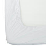 Brushed Cotton Fitted Sheet 100% Cotton Luxury Flannelette | Single | White