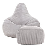 Dalton Cord Bean Bag Chair & Pouffe