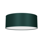 Verde Hand Made Scandi Style 40cm Ceiling Lamp In A Rich Green Finish Holds 2xe27 Led Bulbs