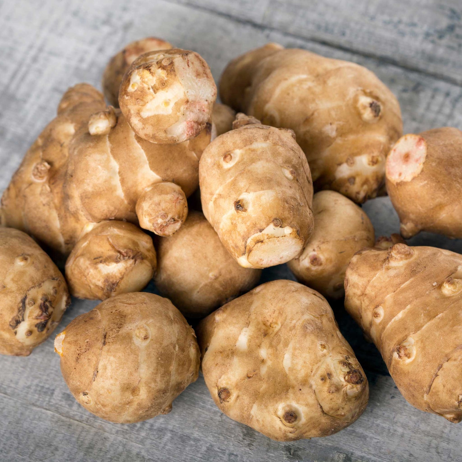 Jerusalem Artichoke 'fuseau' - Large Tubers | 10 x Bulbs | Brown