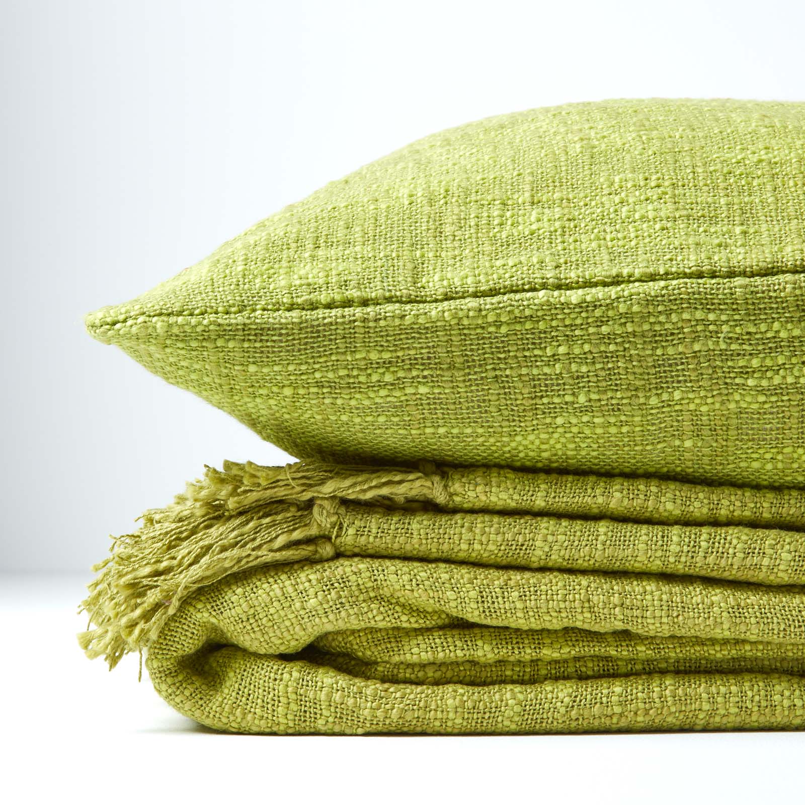 Nirvana Cotton Cushion Cover | 45cm x 45cm | Green