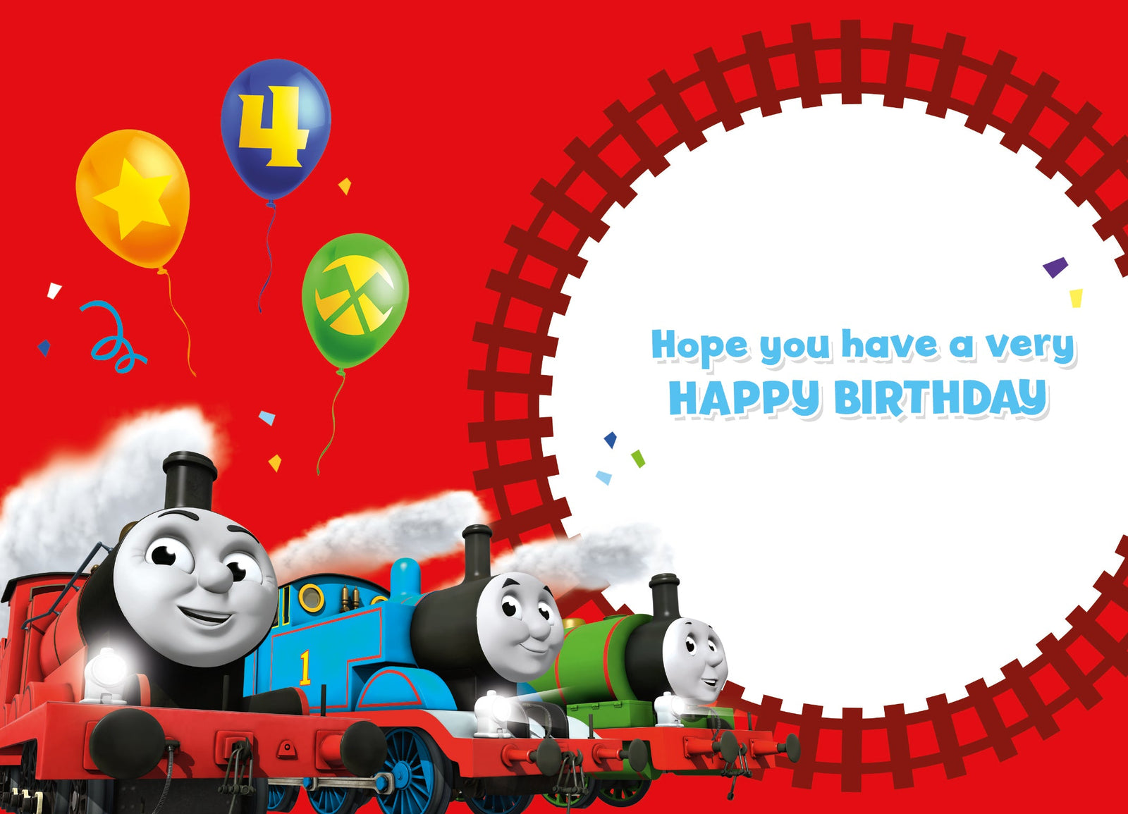 Age 4 Birthday Card Official Product