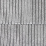 Otto Cord Lounger Bean Bag Chair, Charcoal Grey