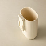 Toothbrush Holder Freestanding/wall Mounted Alife Collection | Light Grey