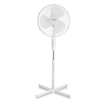 16 Inch Pedestal Fan White Oscillating