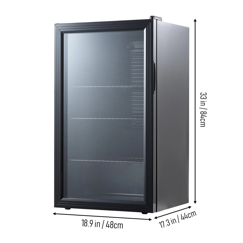 80l Freestanding Under Counter Drinks Fridge